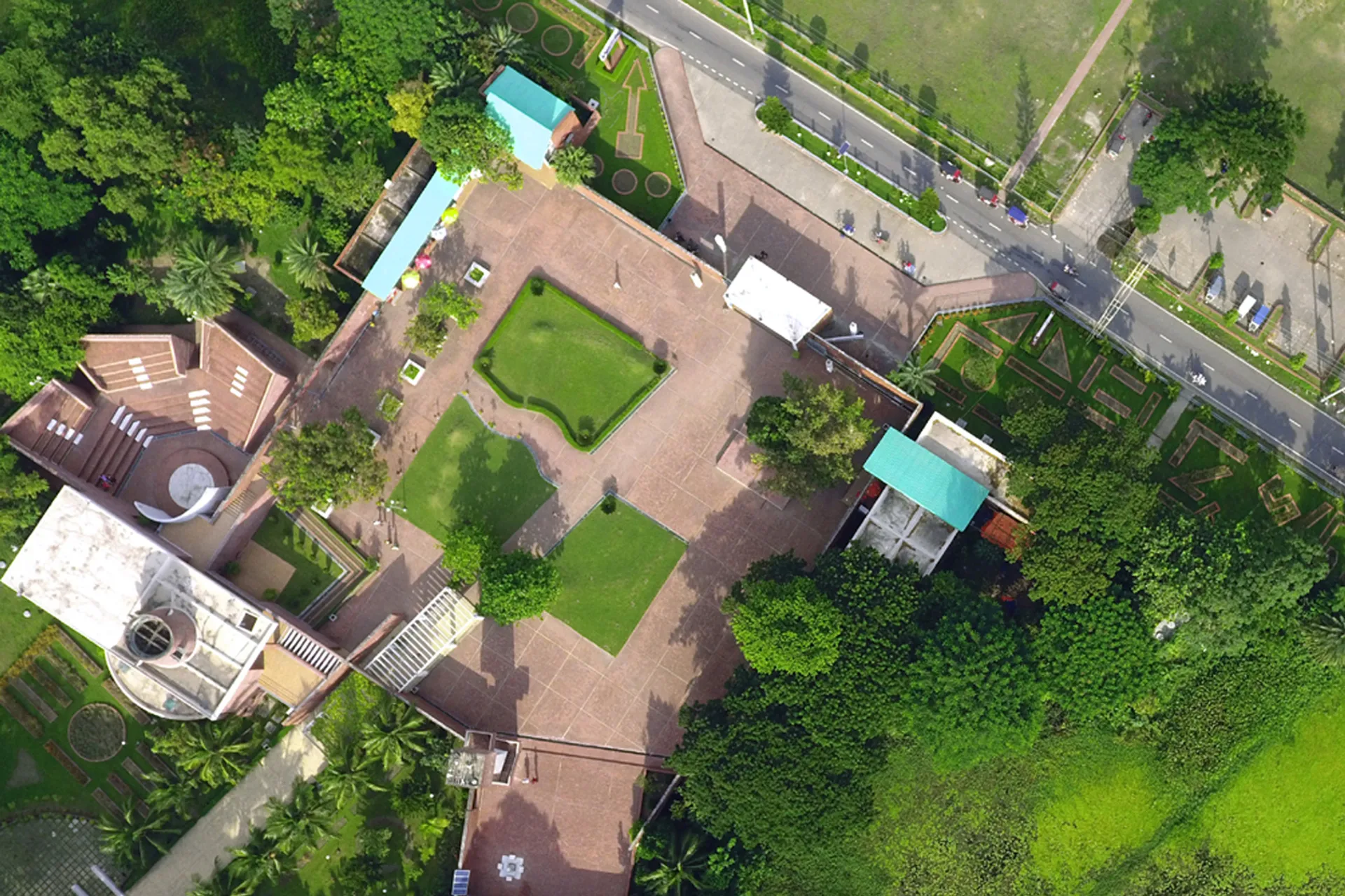 Orthophoto background