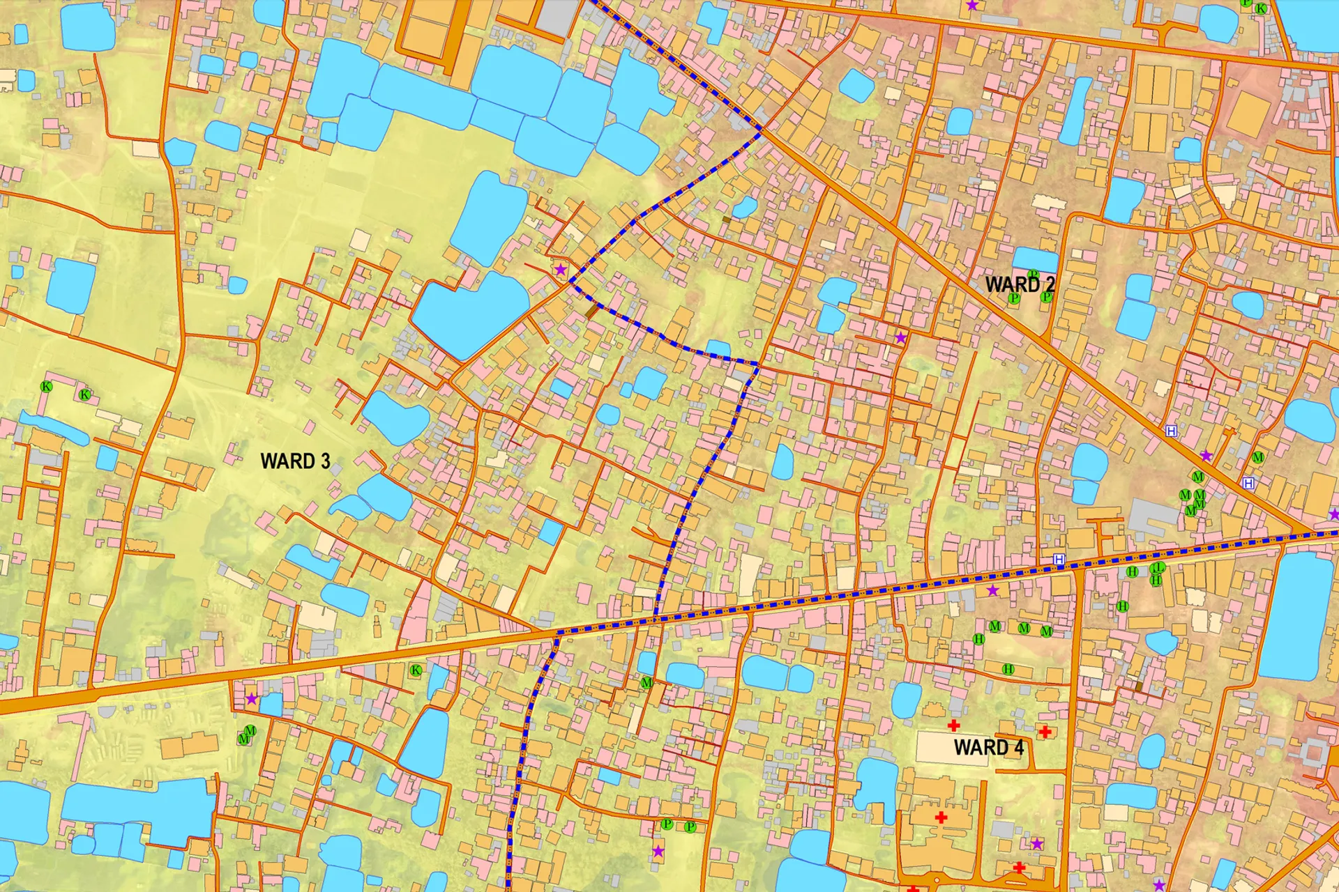 Vision background map